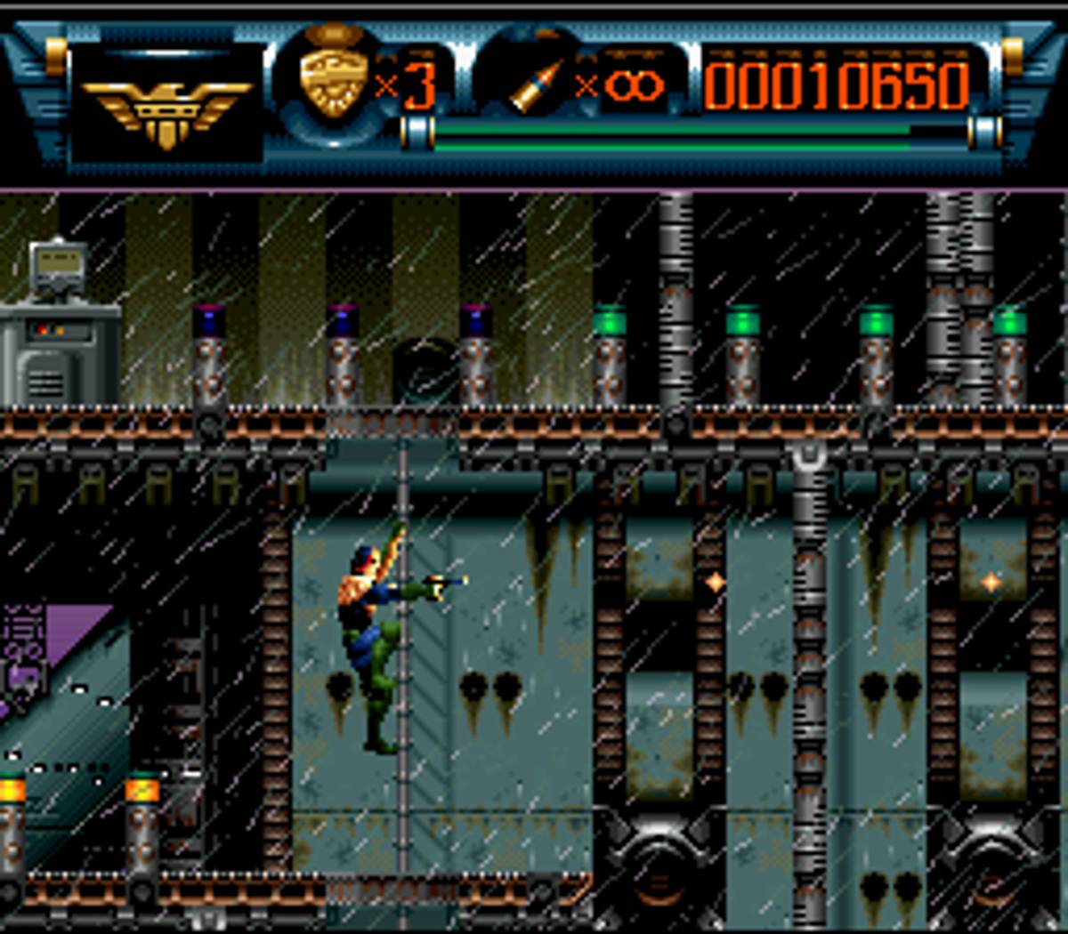 Judge Dredd ROM - SNES screenshot 9