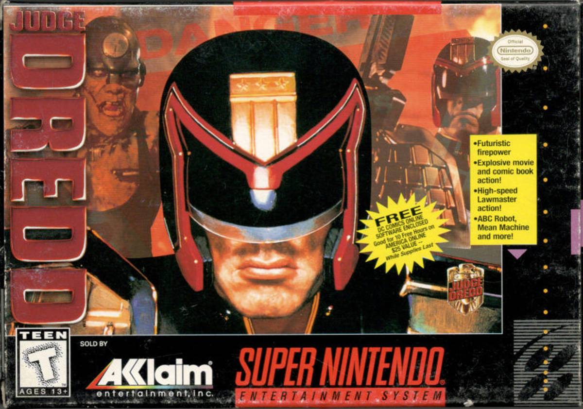 Download Torrent Judge Dredd ROM – SNES