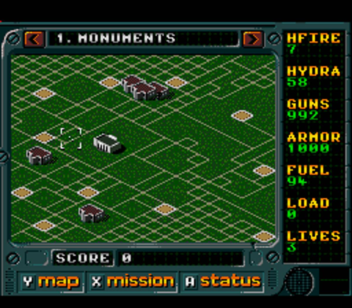Jungle Strike ROM - SNES screenshot 5