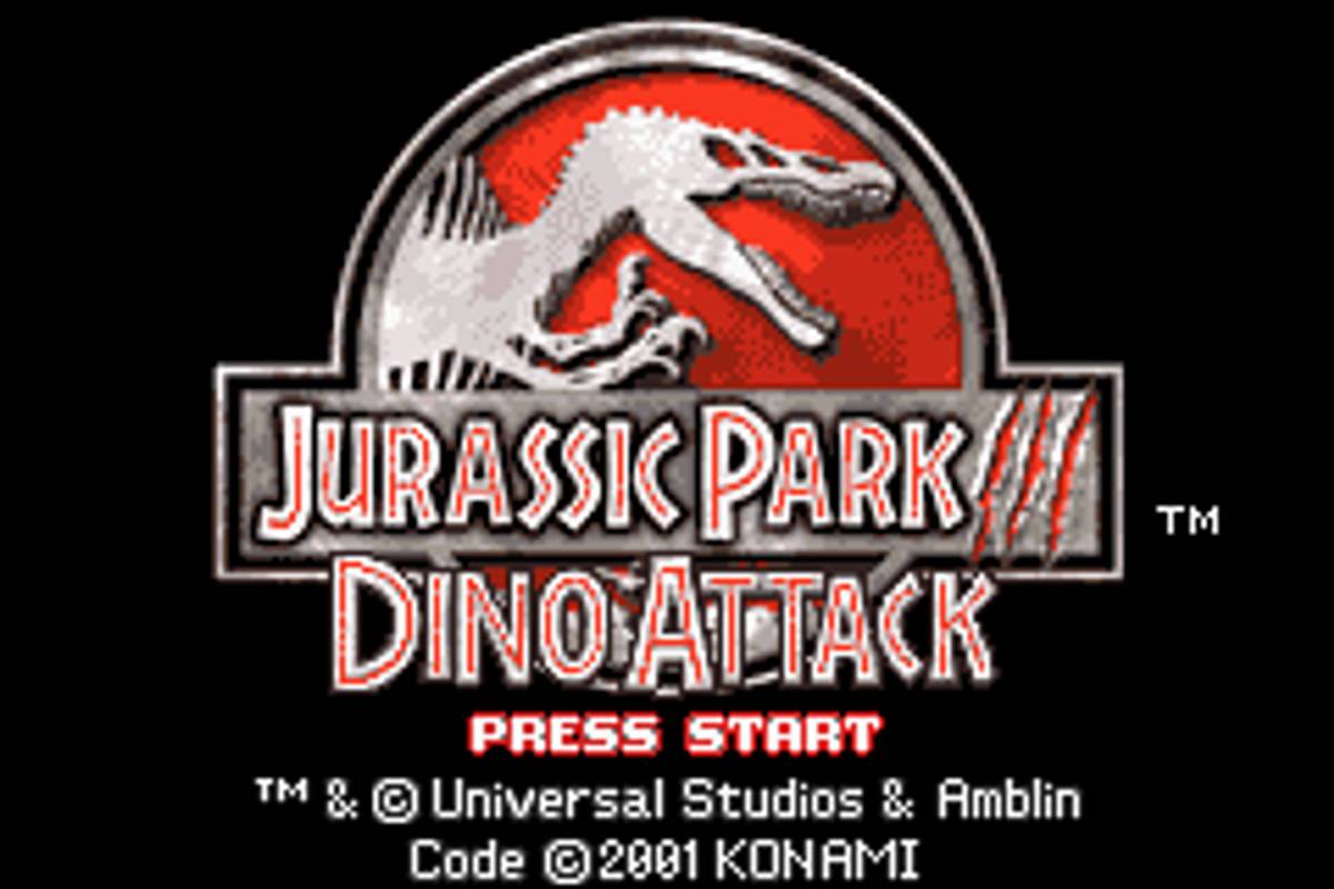 Jurassic Park III: Island Attack ROM - GBA screenshot 2