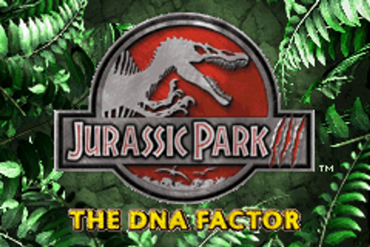 Jurassic Park III: The DNA Factor ROM - GBA screenshot 1