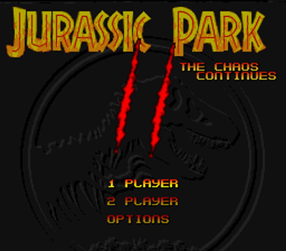 Jurassic Park Part 2: The Chaos Continues ROM - SNES screenshot 1