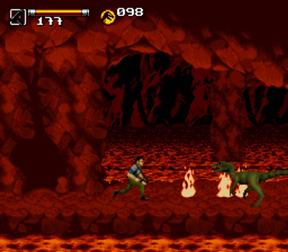 Jurassic Park Part 2: The Chaos Continues ROM - SNES screenshot 10