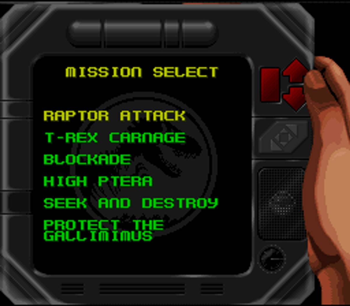 Jurassic Park Part 2: The Chaos Continues ROM - SNES screenshot 2