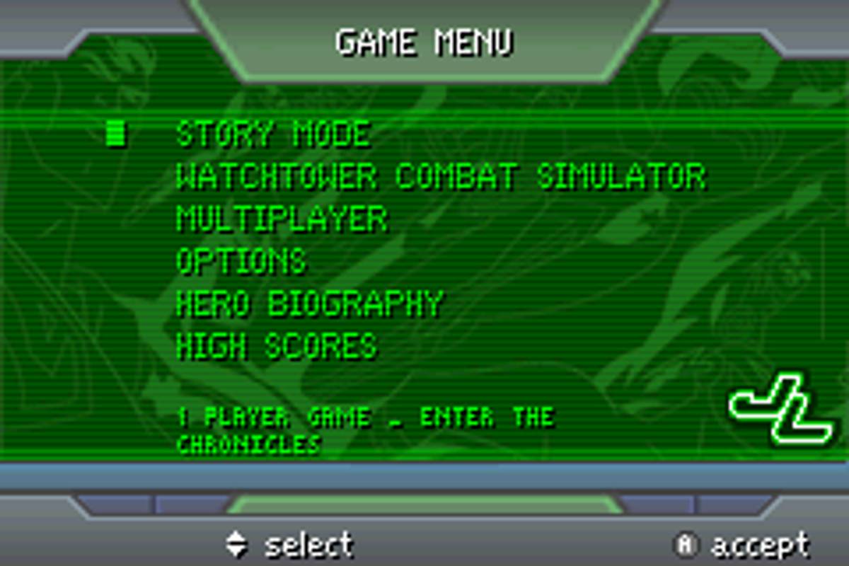 Justice League: Chronicles ROM - GBA screenshot 2