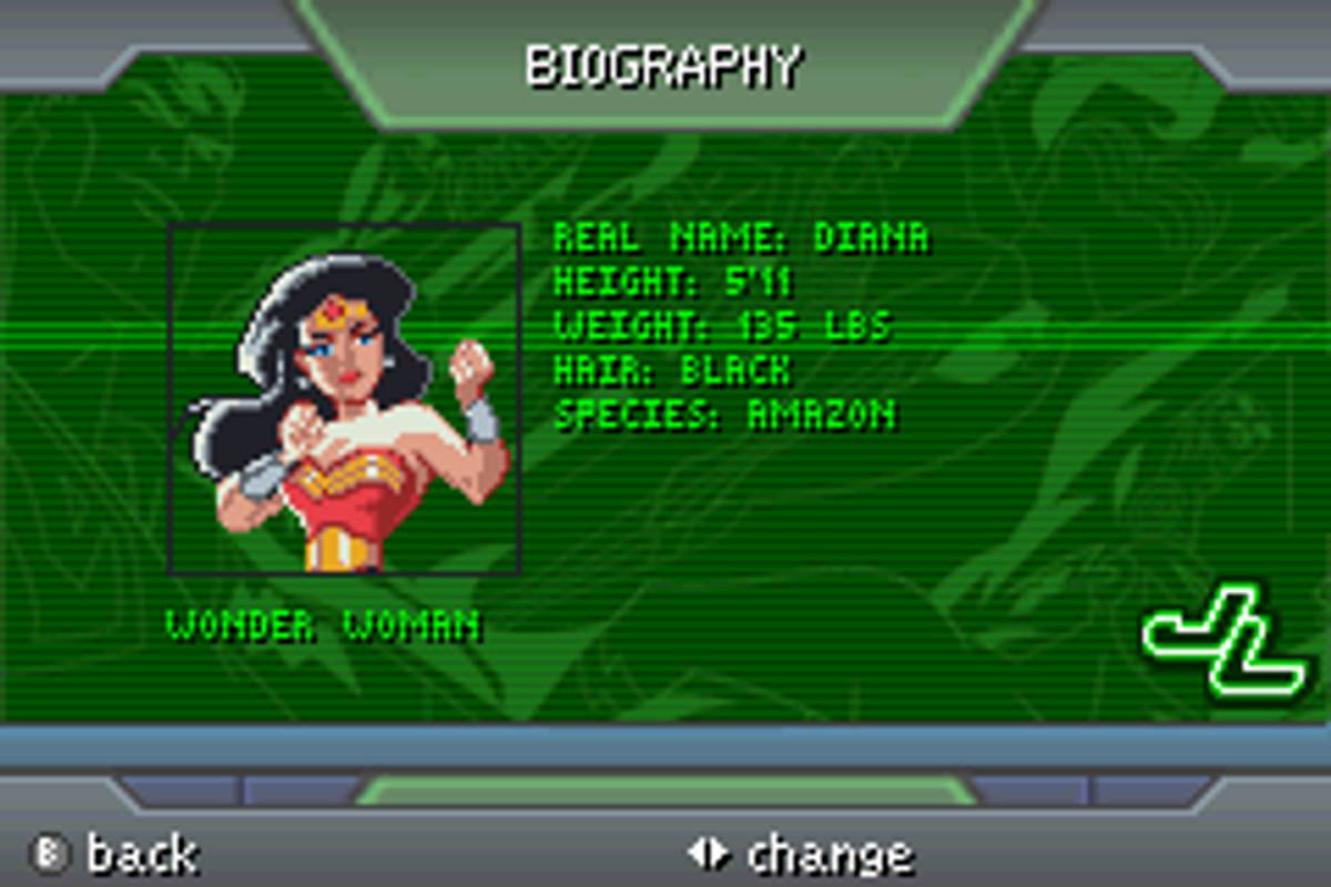 Justice League: Chronicles ROM - GBA screenshot 3