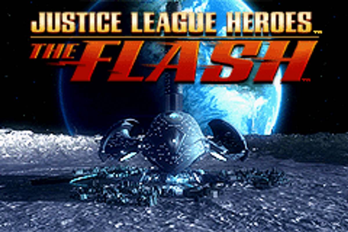 Justice League Heroes: The Flash ROM - GBA screenshot 2
