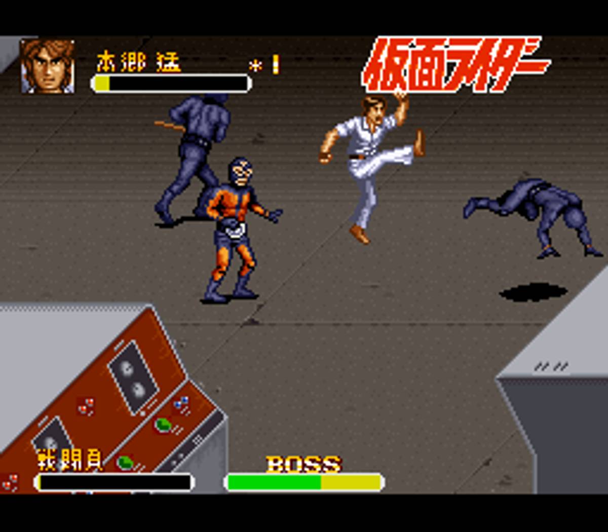 Kamen Rider ROM - SNES screenshot 5