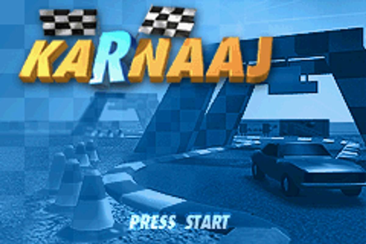 Karnaaj Rally ROM - GBA screenshot 1