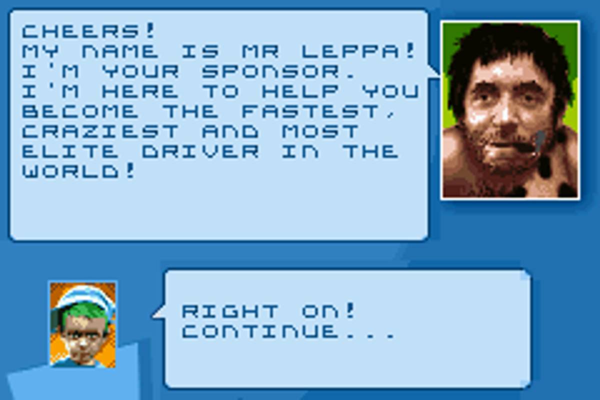 Karnaaj Rally ROM - GBA screenshot 3