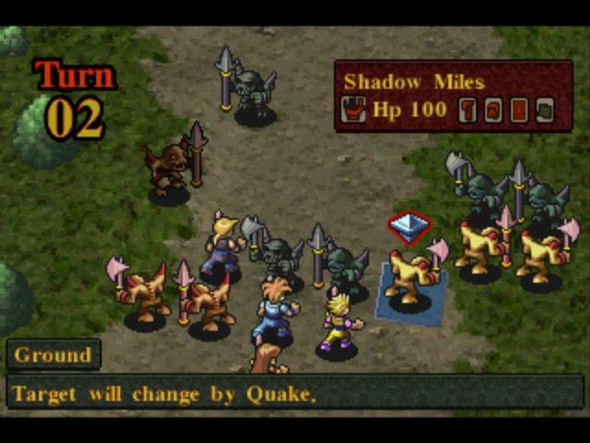 Kartia: The Word of Fate ISO - PS1 screenshot 2
