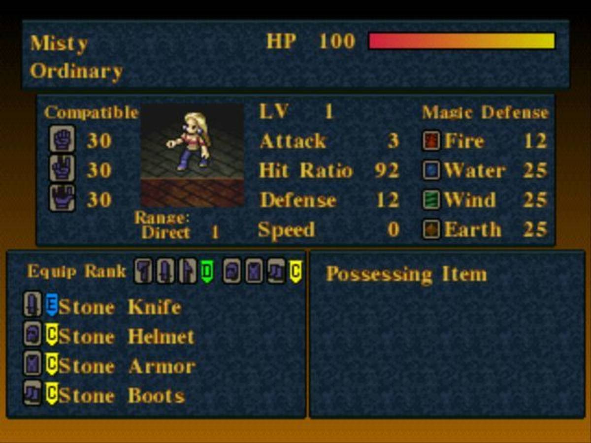Kartia: The Word of Fate ISO - PS1 screenshot 5