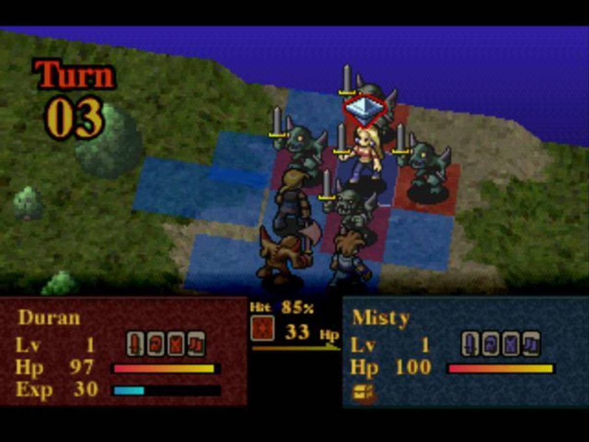 Kartia: The Word of Fate ISO - PS1 screenshot 6