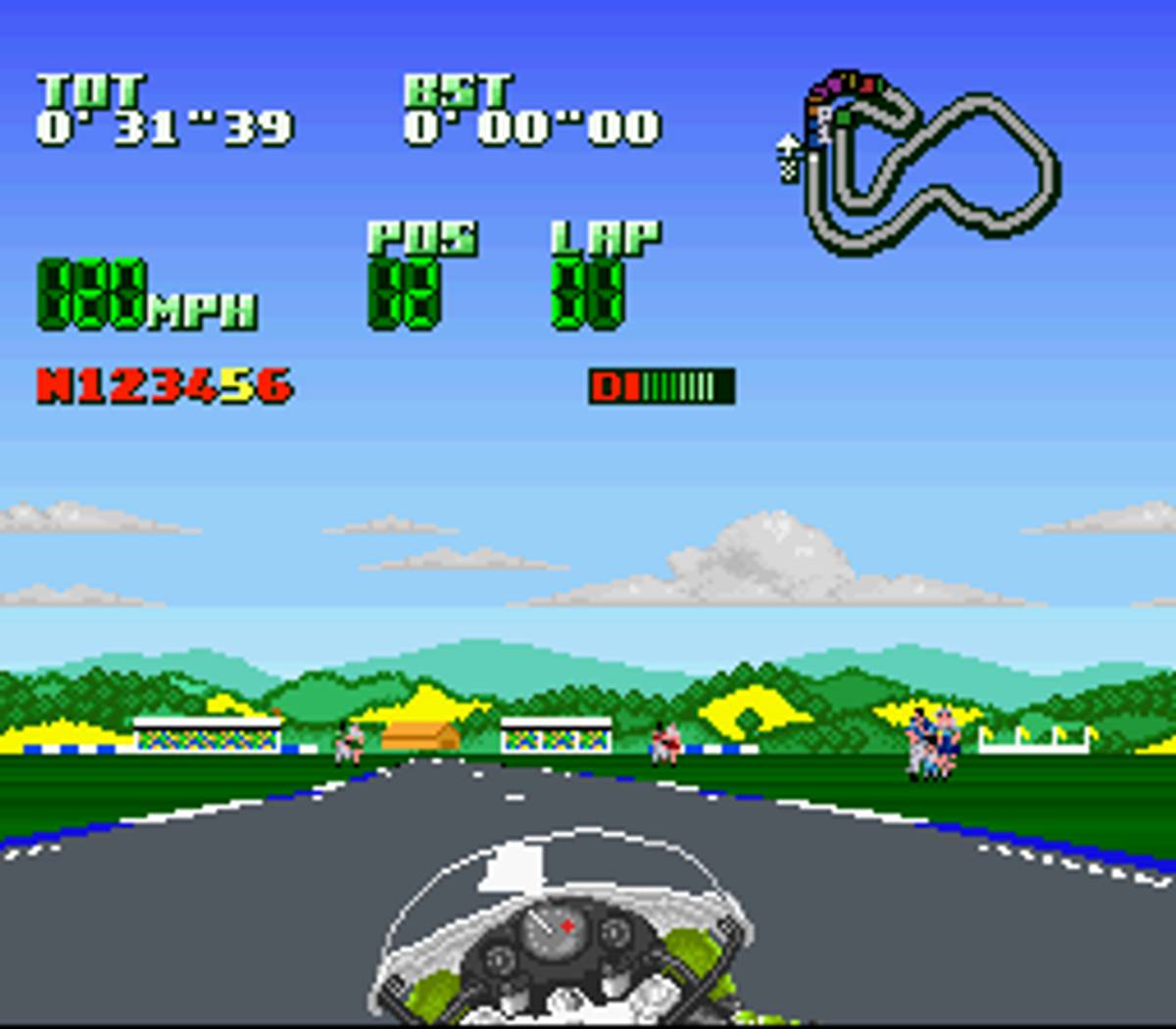 Kawasaki Superbike Challenge ROM - SNES screenshot 9