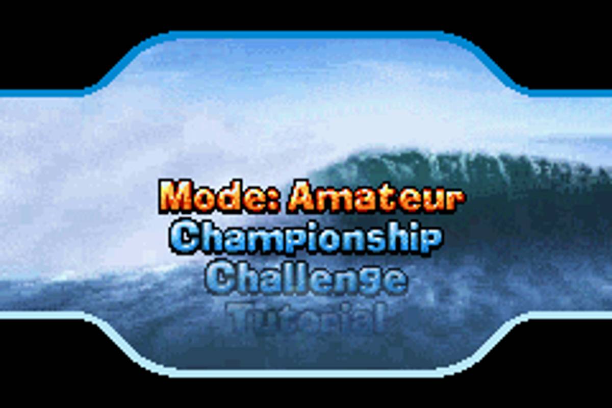Kelly Slater's Pro Surfer ROM - GBA screenshot 2