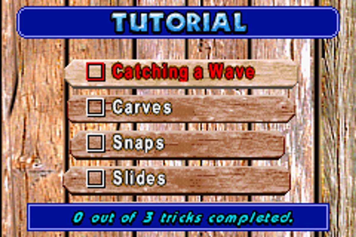 Kelly Slater's Pro Surfer ROM - GBA screenshot 3