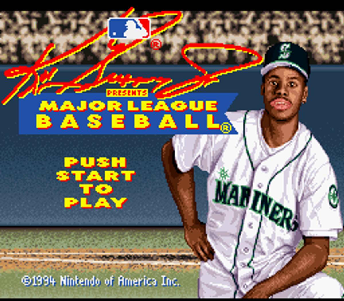 Ken Griffey Jr Presents Major League Baseball ROM - SNES screenshot 2
