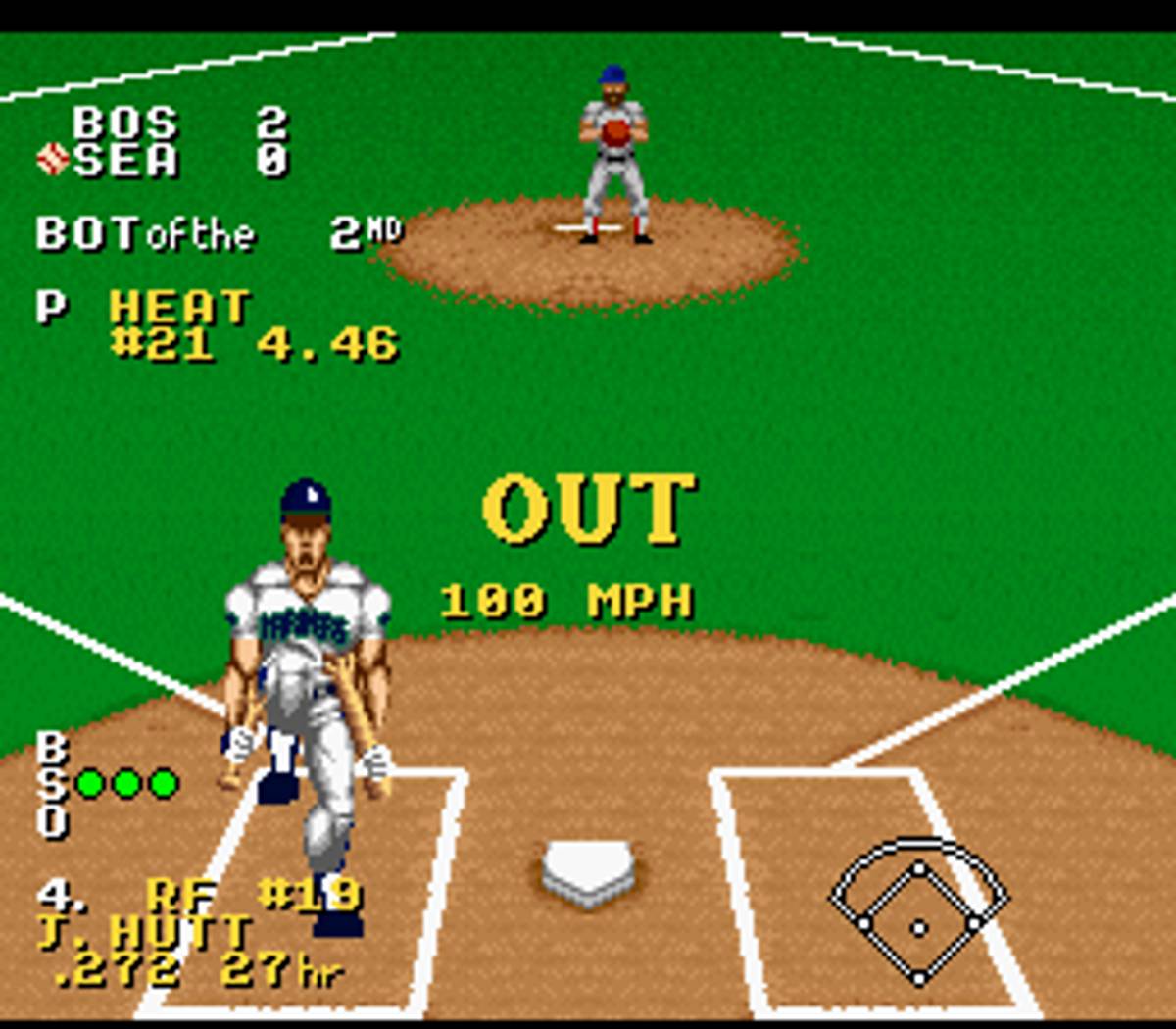 Ken Griffey Jr Presents Major League Baseball ROM - SNES screenshot 5