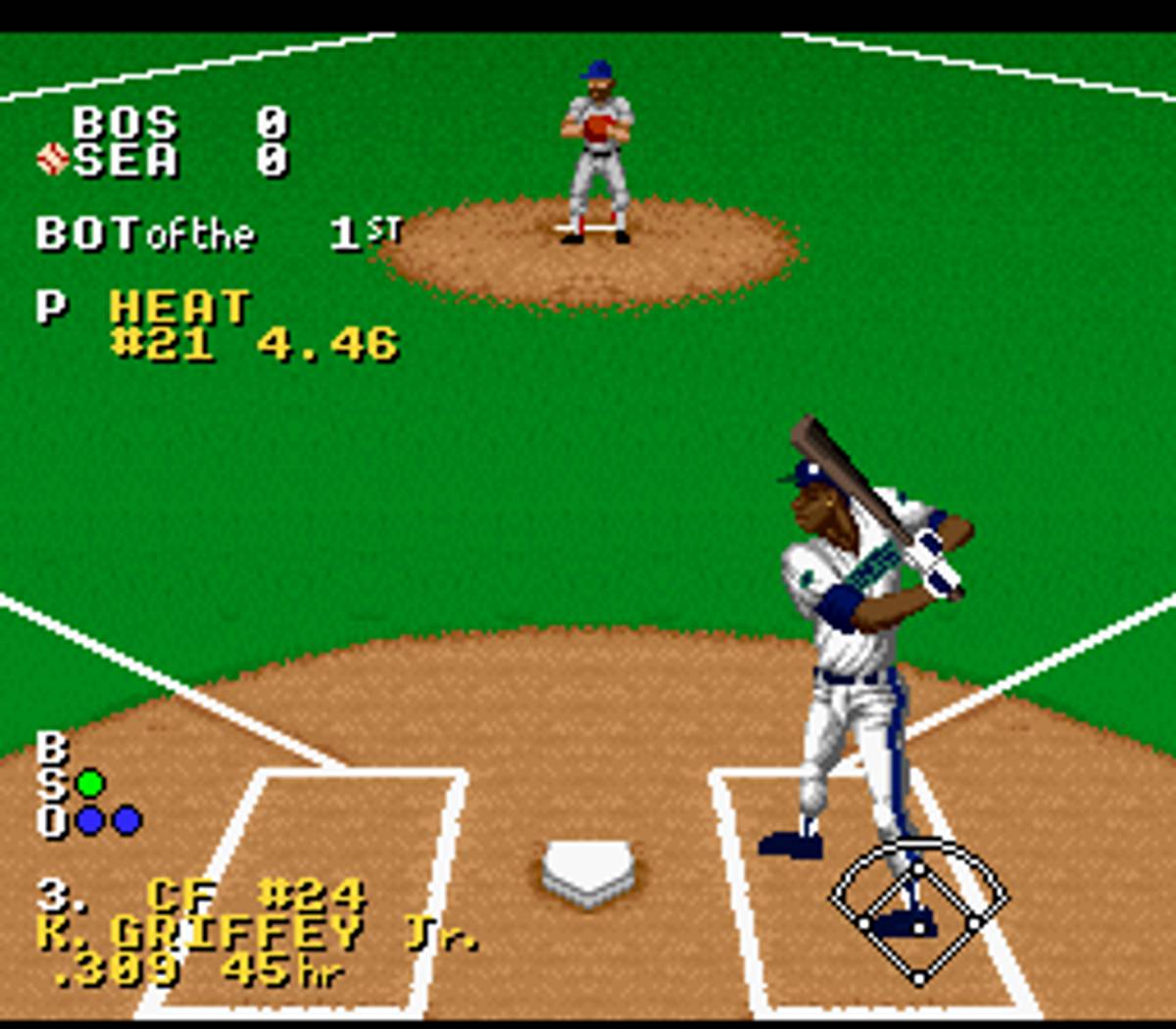 Ken Griffey Jr Presents Major League Baseball ROM - SNES screenshot 6