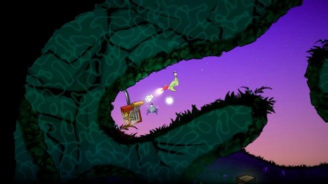 Kickback Slug: Cosmic Courier (v1.0.25) screenshot 1