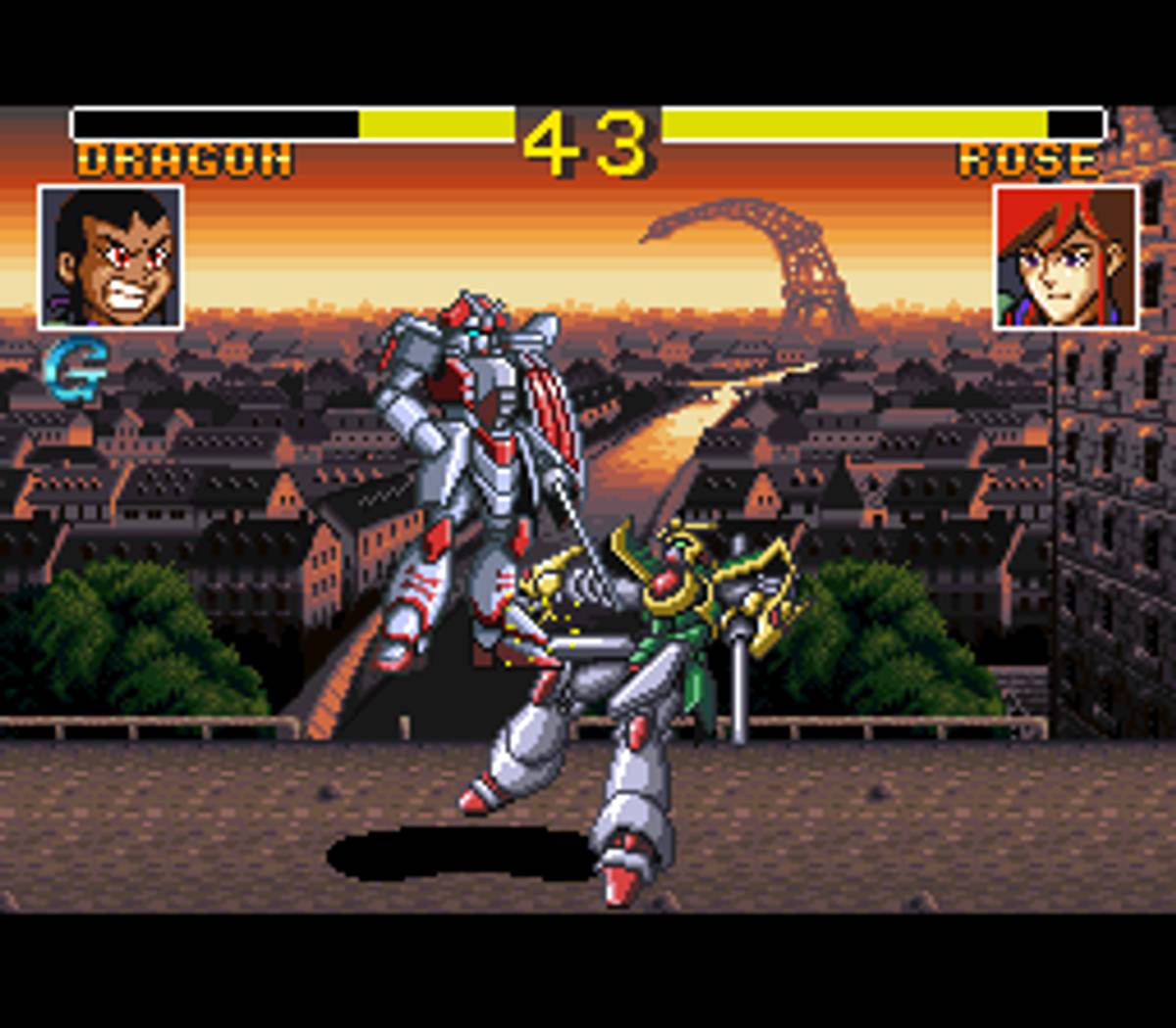 Kidō Butōden G Gundam ROM - SNES screenshot 6