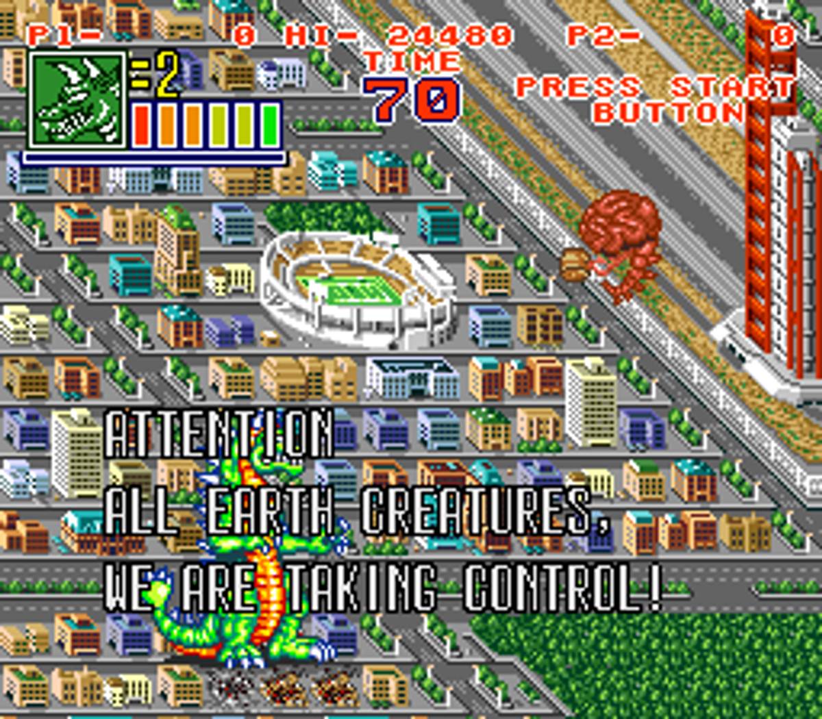 King of the Monsters 2: The Next Thing ROM - SNES screenshot 9