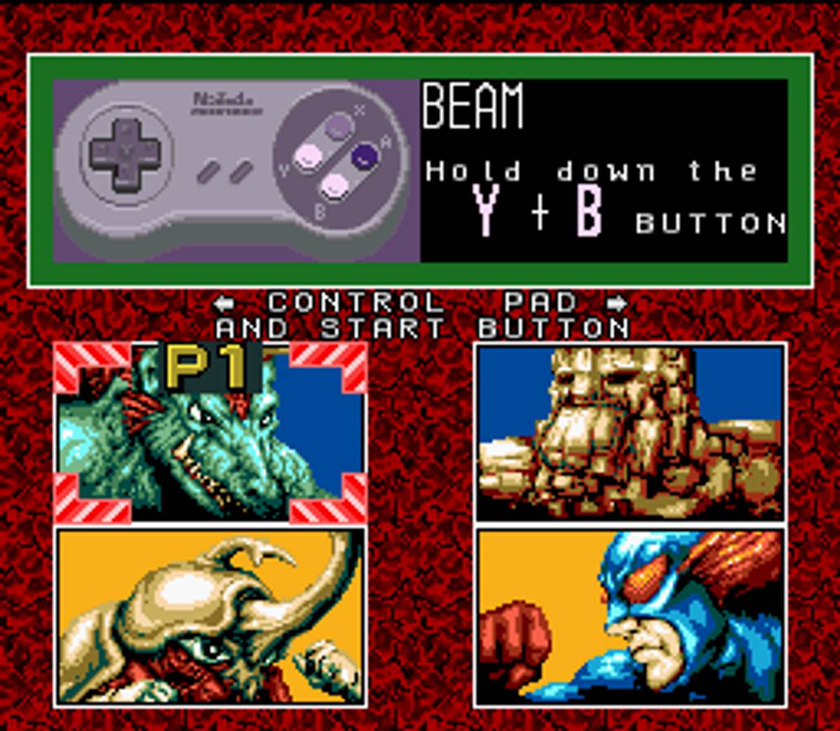 King of the Monsters ROM - SNES screenshot 2