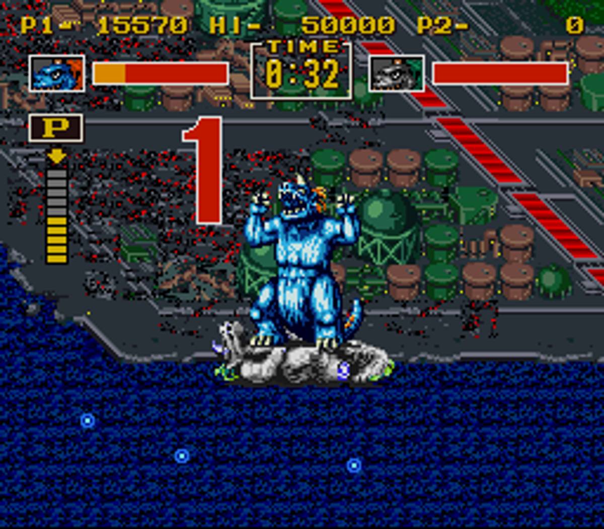 King of the Monsters ROM - SNES screenshot 7