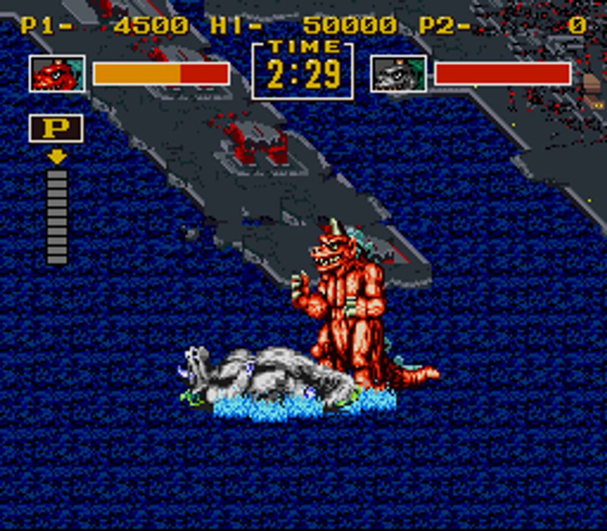 King of the Monsters ROM - SNES screenshot 8