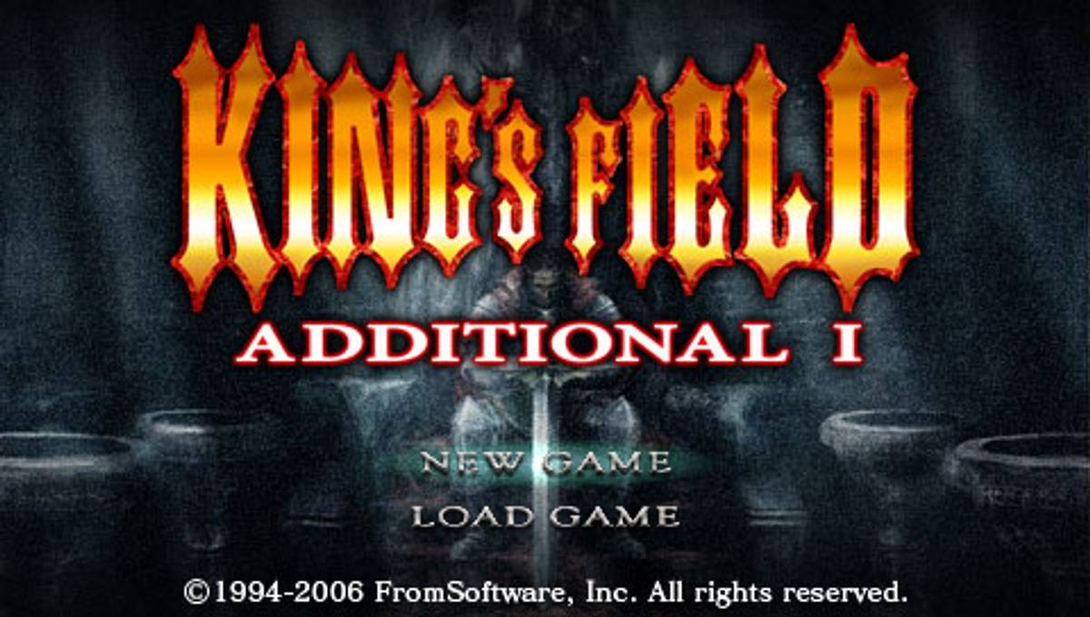 King's Field: Additional I ISO - PSP screenshot 1