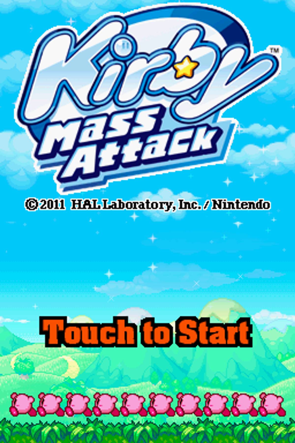 Kirby: Mass Attack ROM - NDS screenshot 1