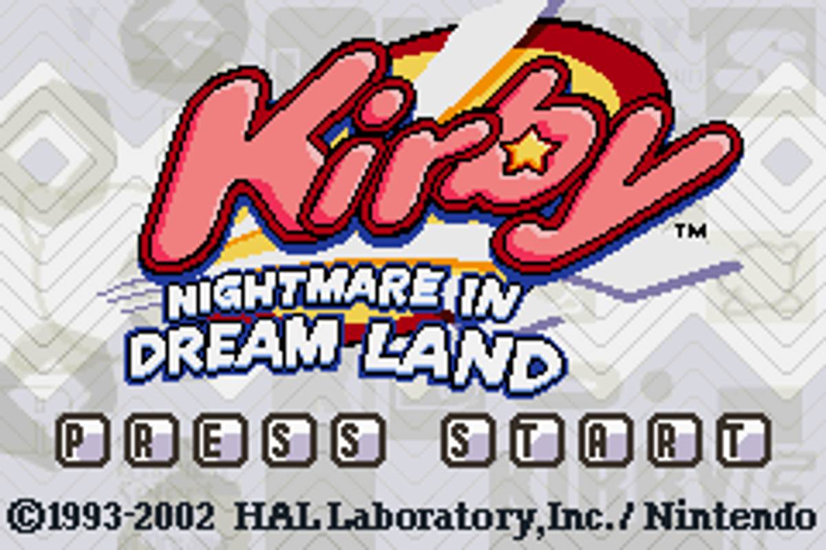 Kirby: Nightmare in Dreamland ROM - GBA screenshot 1