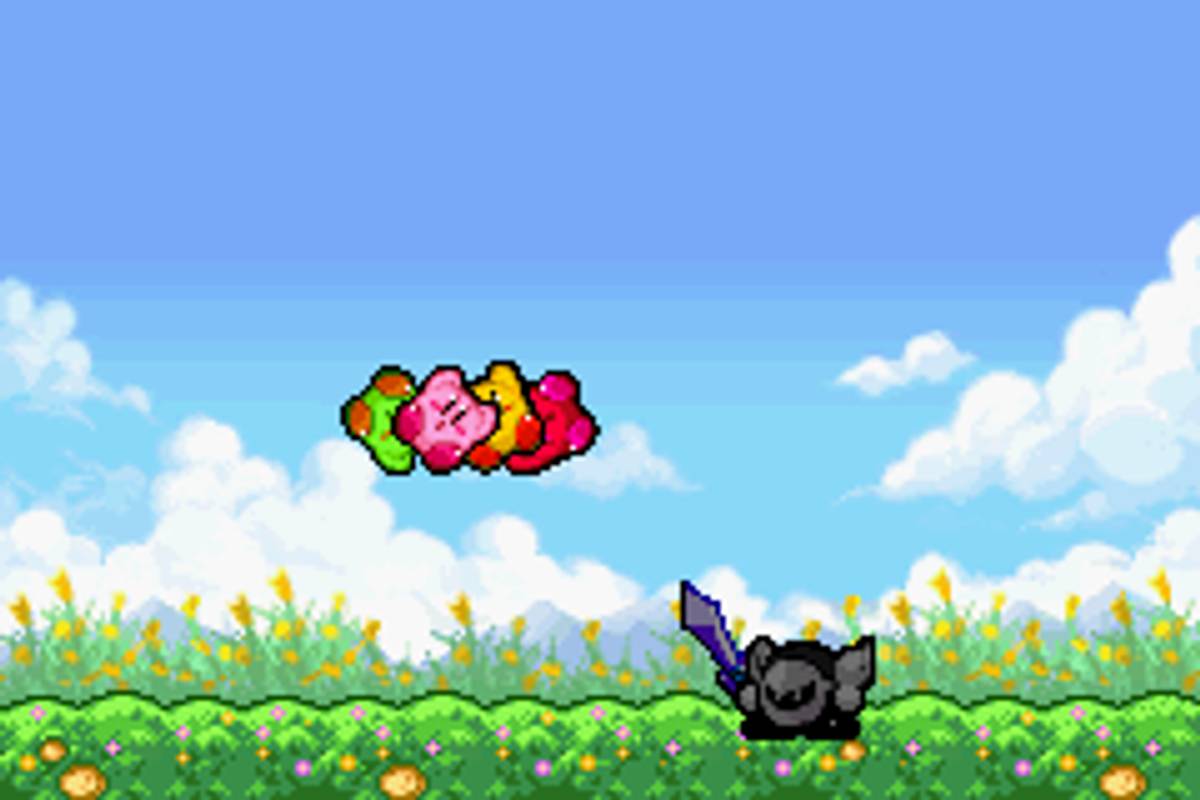 Kirby & The Amazing Mirror ROM - GBA screenshot 3