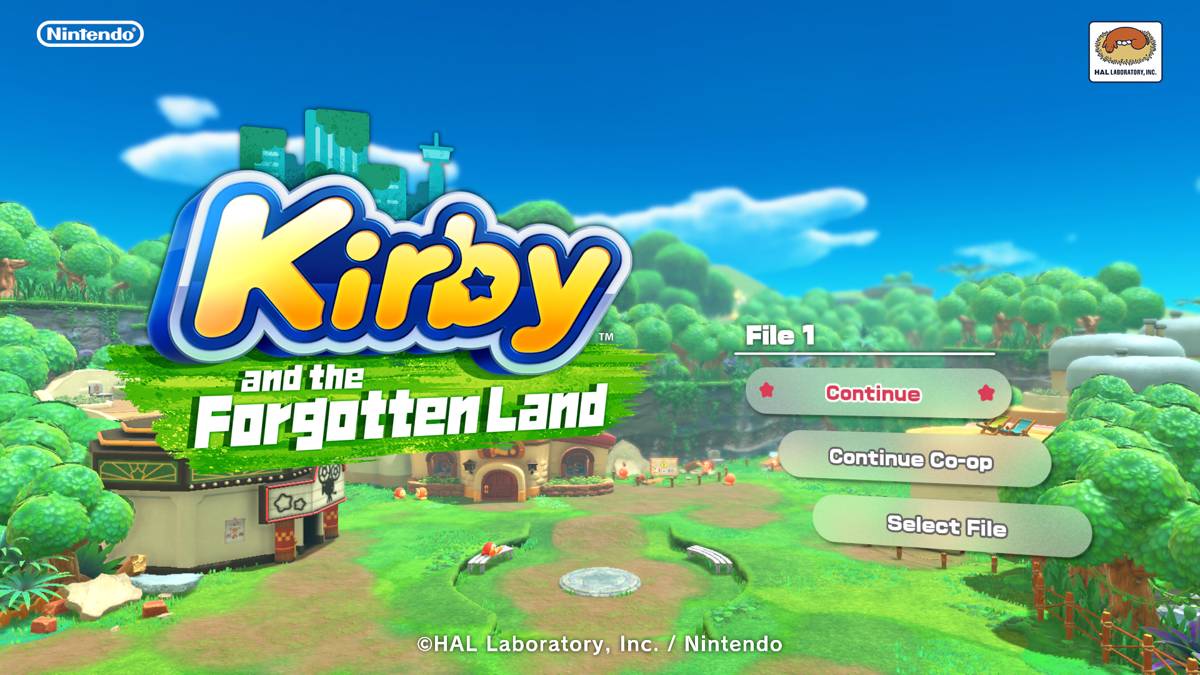 Kirby and the Forgotten Land ROM - Nintendo Switch screenshot 1