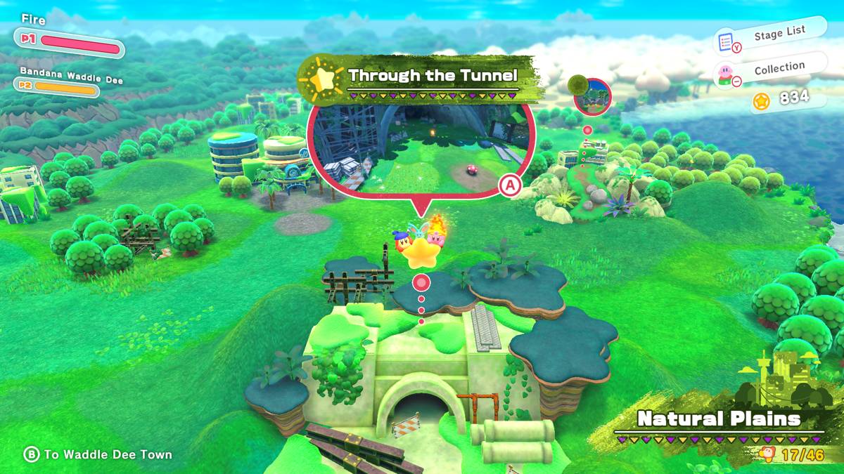 Kirby and the Forgotten Land ROM - Nintendo Switch screenshot 2