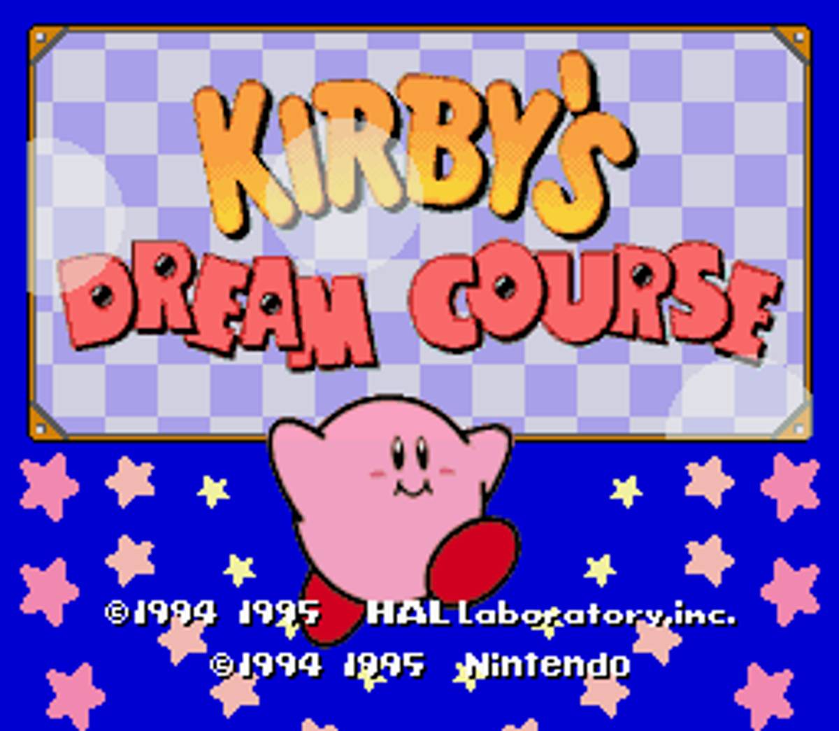 Kirby's Dream Course ROM - SNES screenshot 1