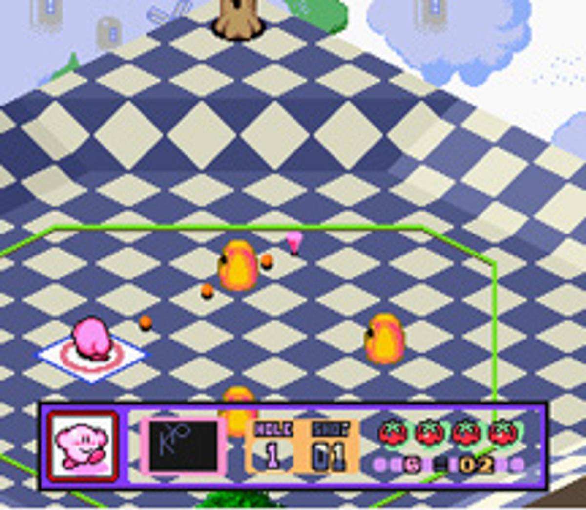 Kirby's Dream Course ROM - SNES screenshot 3