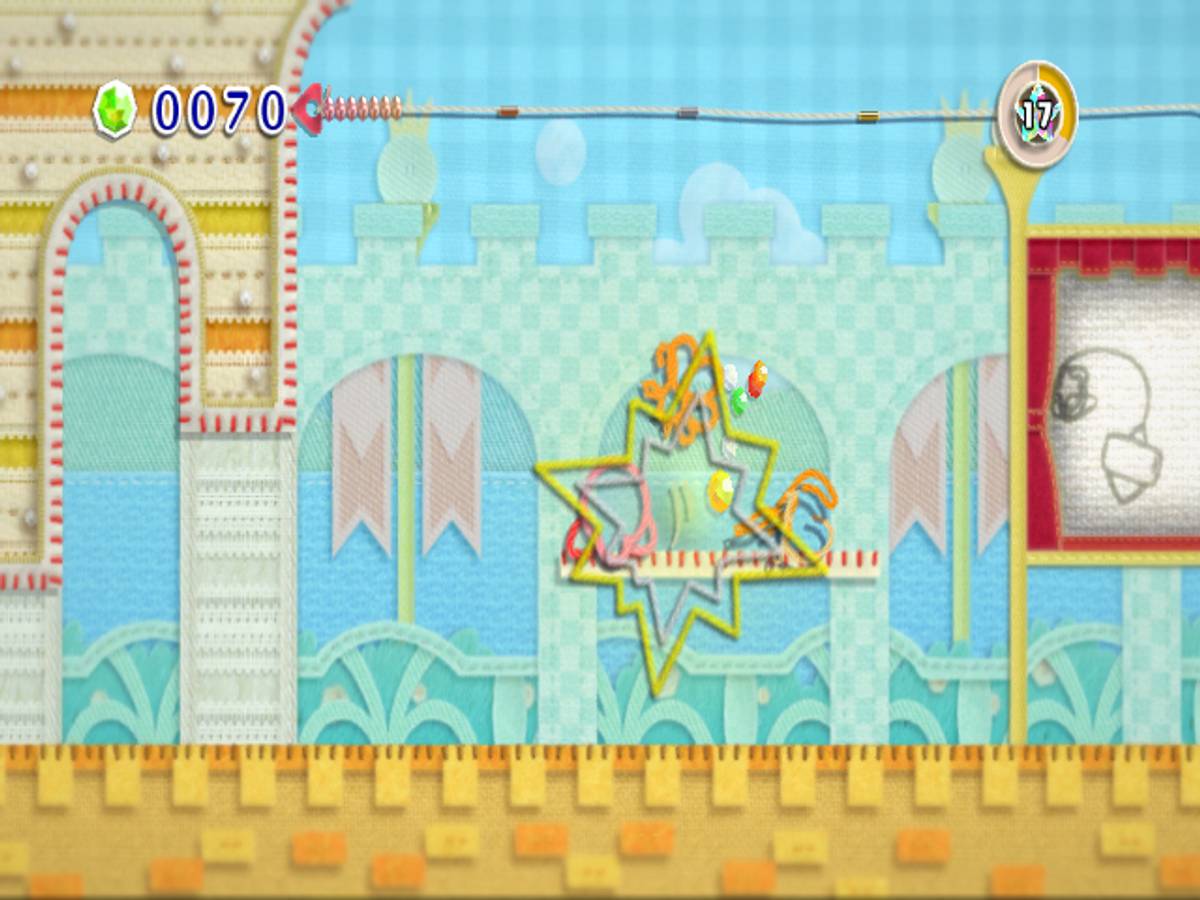 Kirby's Epic Yarn ISO - Wii screenshot 8