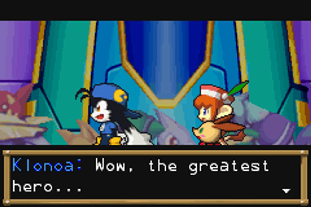 Klonoa 2: Dream Champ Tournament ROM - GBA screenshot 2