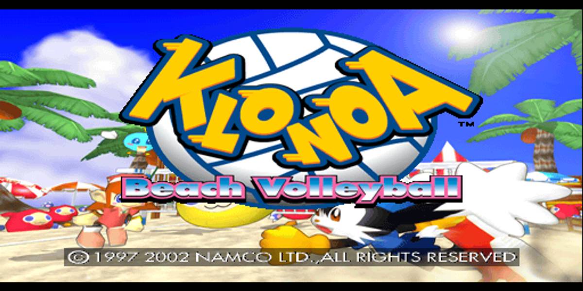 Klonoa Beach Volleyball ISO - PS1 screenshot 1