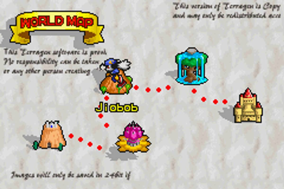 Klonoa: Empire of Dreams ROM - GBA screenshot 2