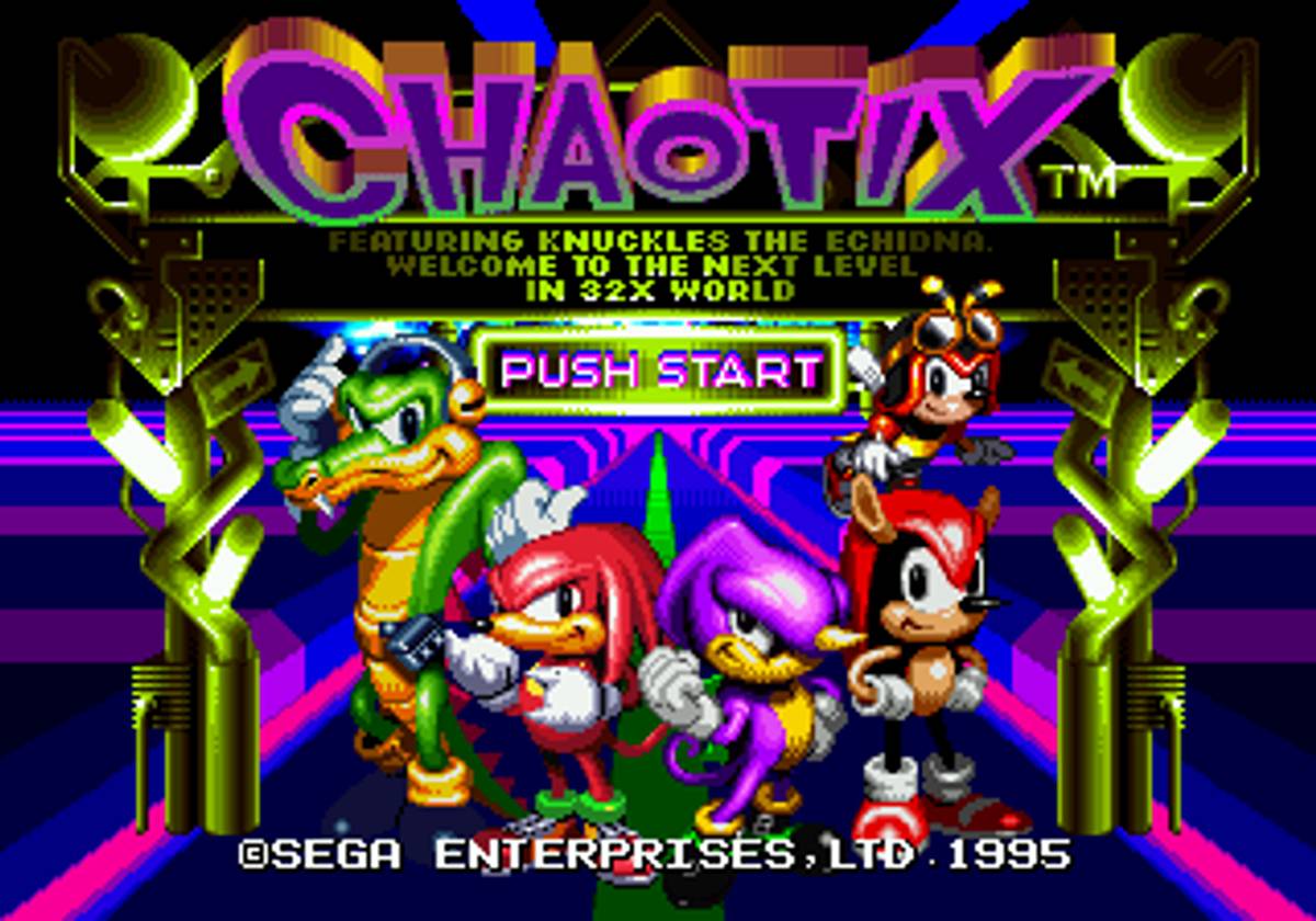 Knuckles' Chaotix ROM - Genesis screenshot 1