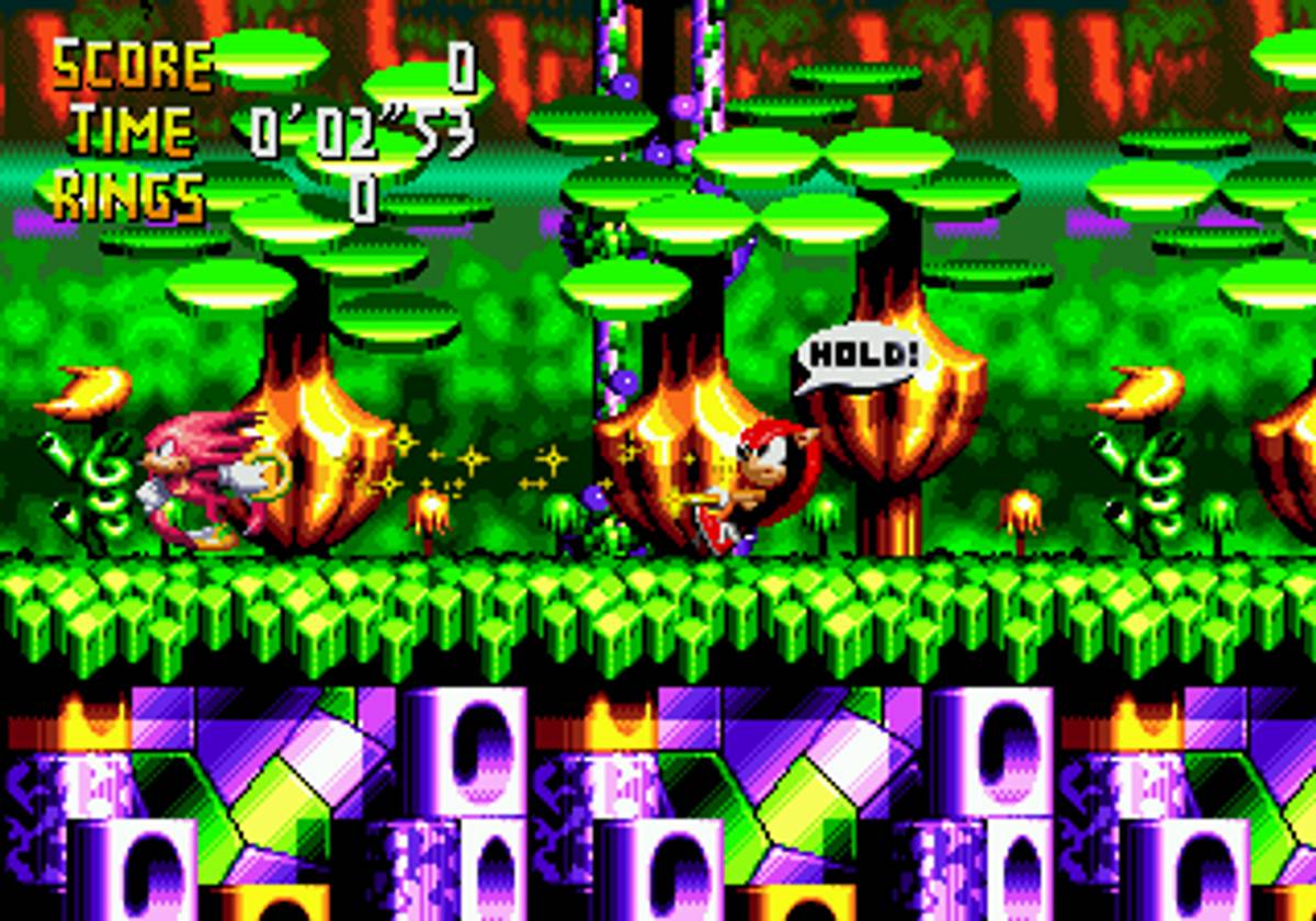 Knuckles' Chaotix ROM - Genesis screenshot 3