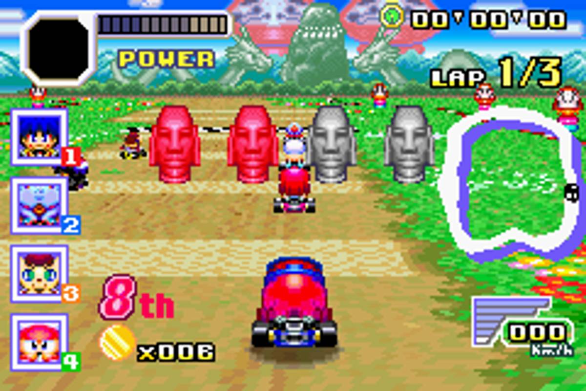 Konami Krazy Racers ROM - GBA screenshot 3