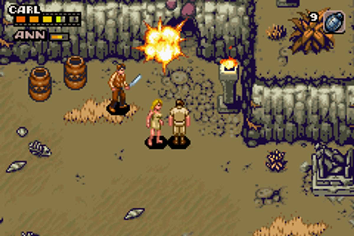 Kong: The 8th Wonder of the World ROM - GBA screenshot 3
