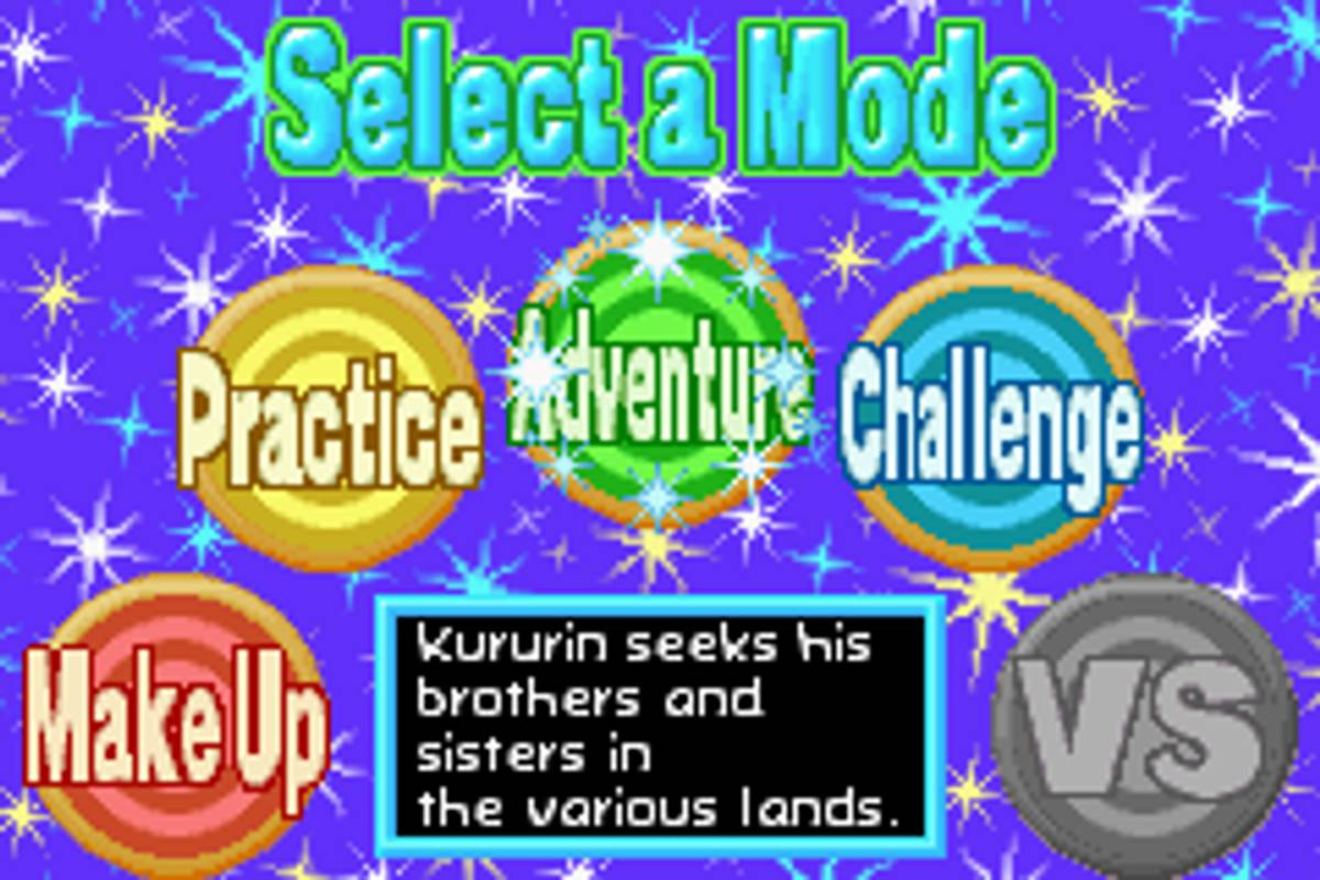 Kuru Kuru Kururin ROM - GBA screenshot 2