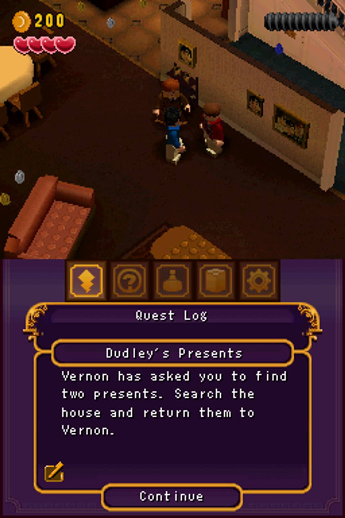 LEGO Harry Potter: Years 1-4 ROM - NDS screenshot 3