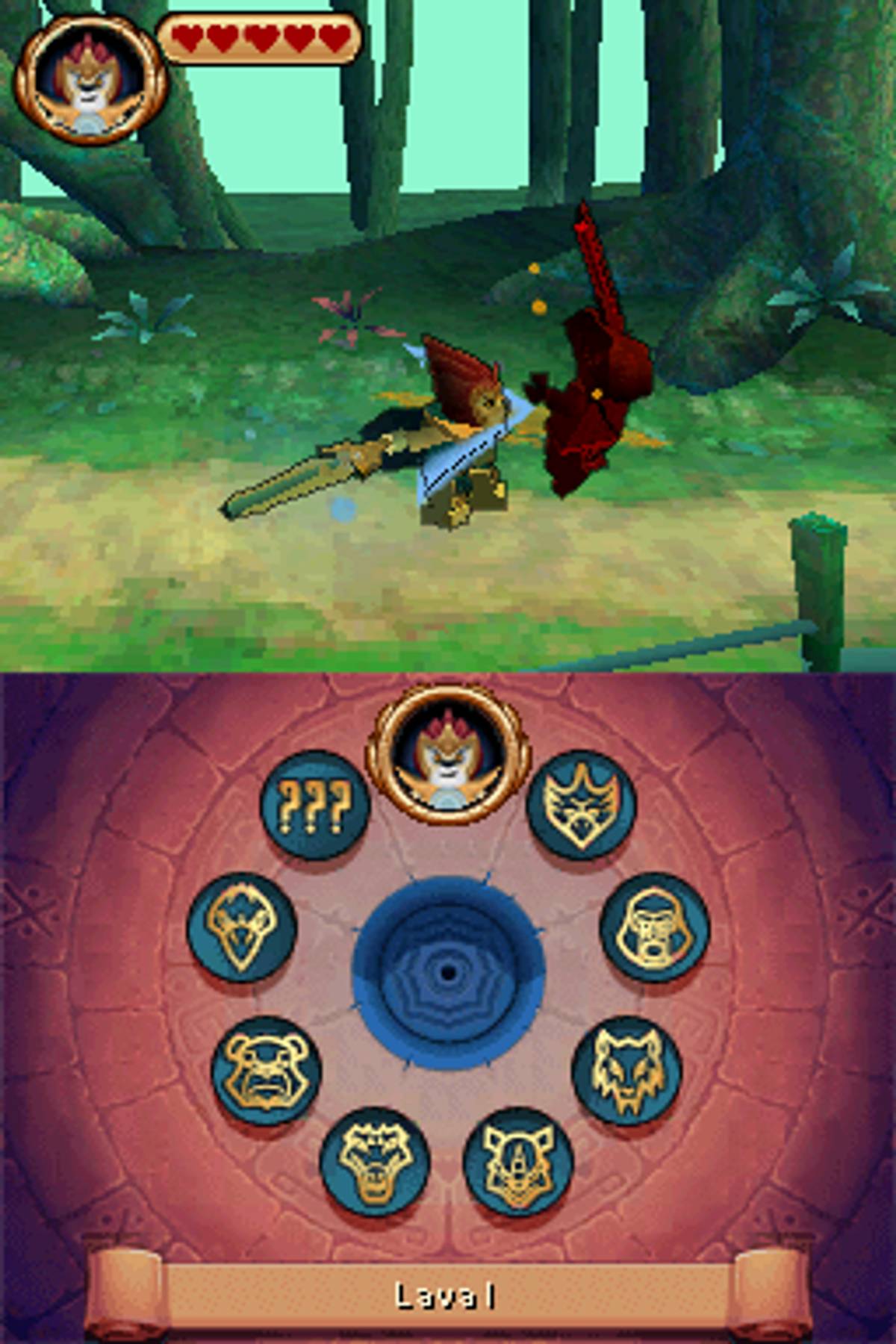 LEGO Legends of Chima: Laval's Journey ROM - NDS screenshot 10