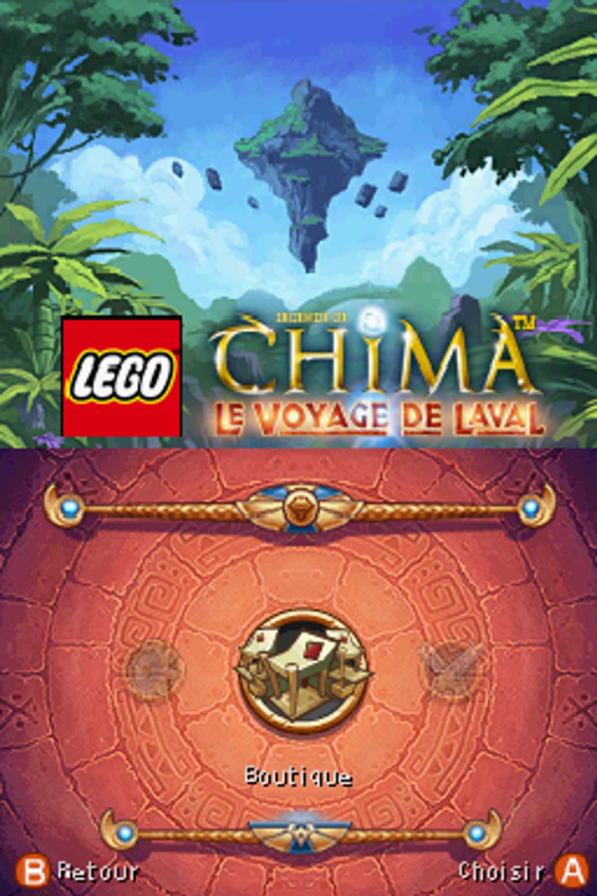 LEGO Legends of Chima: Laval's Journey ROM - NDS screenshot 3