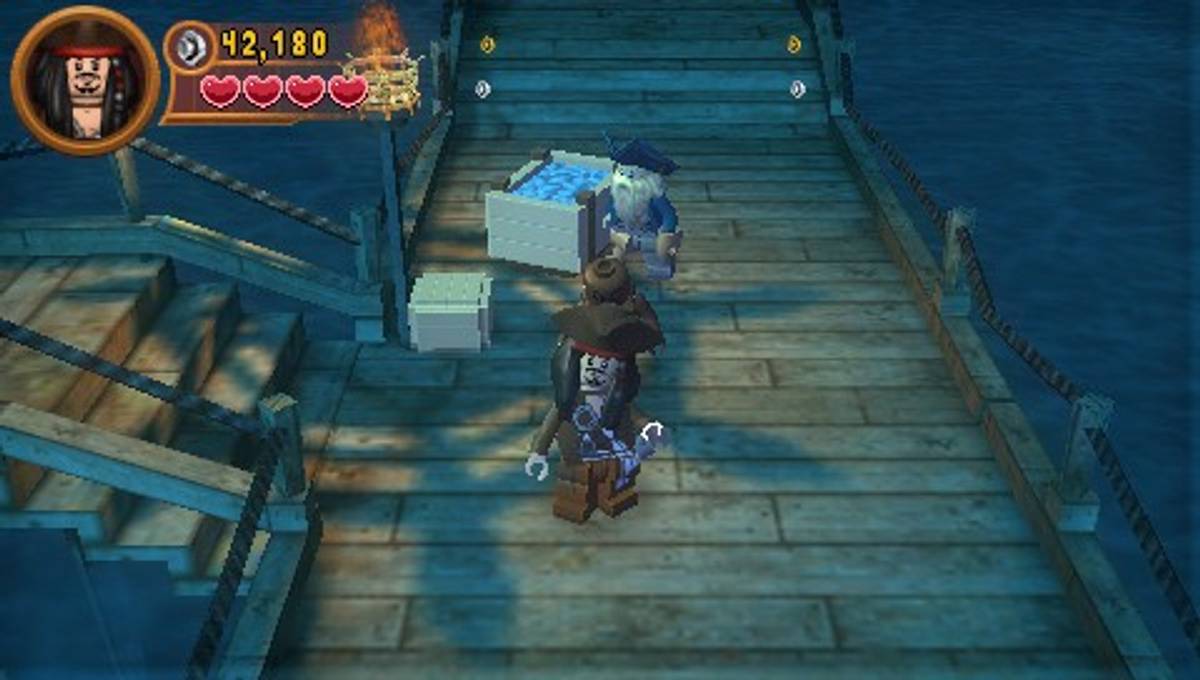 LEGO Pirates of the Caribbean: The Video Game ISO - PSP screenshot 1